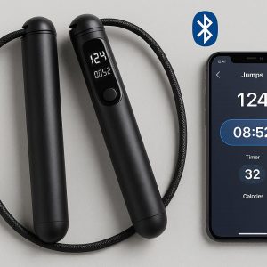27 Digital Smart Jump Rope with Bluetooth and App Connectivity